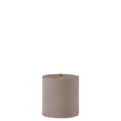Uyuni Outdoor LED Pillar Candle Sandstone 8,4 x 10 cm Nieuw